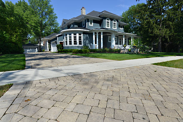 Residential Paver Driveway in West Islip, NY